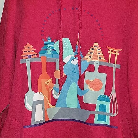 Disney Parks Epcot Food & Wine Festival Remy Hoodie  XL Leggings 1X ratatouille - Picture 6 of 10